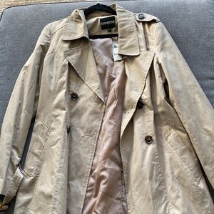 Express Women's Trench Coat, SZ L